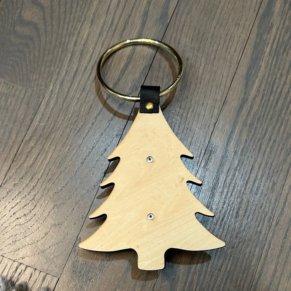 Black and Gold Holiday Door/Wall Ornament